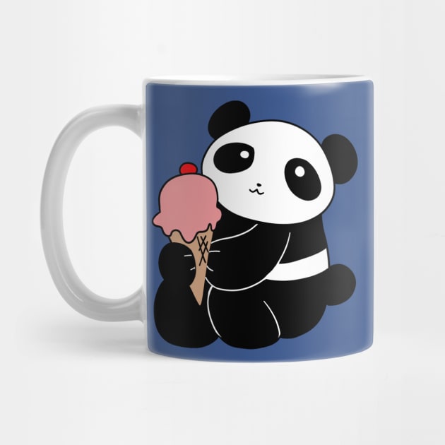 Icecream Panda by saradaboru